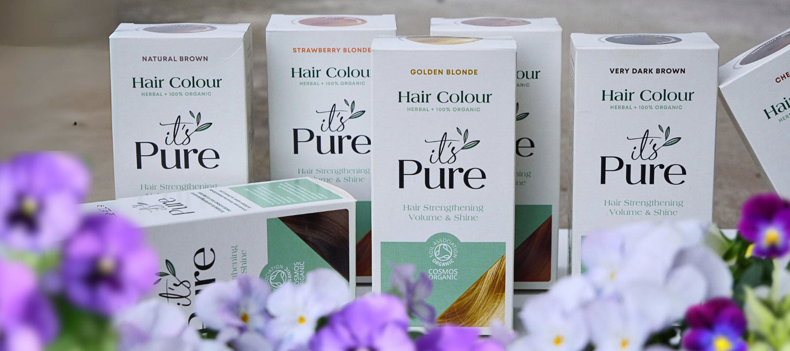 It's Pure Herbal Hair Colour banner