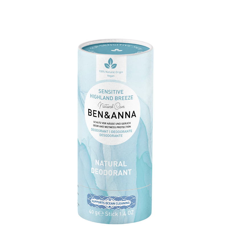 Ben & Anna Natural Soda Deodorant Sensitive Highland Breeze