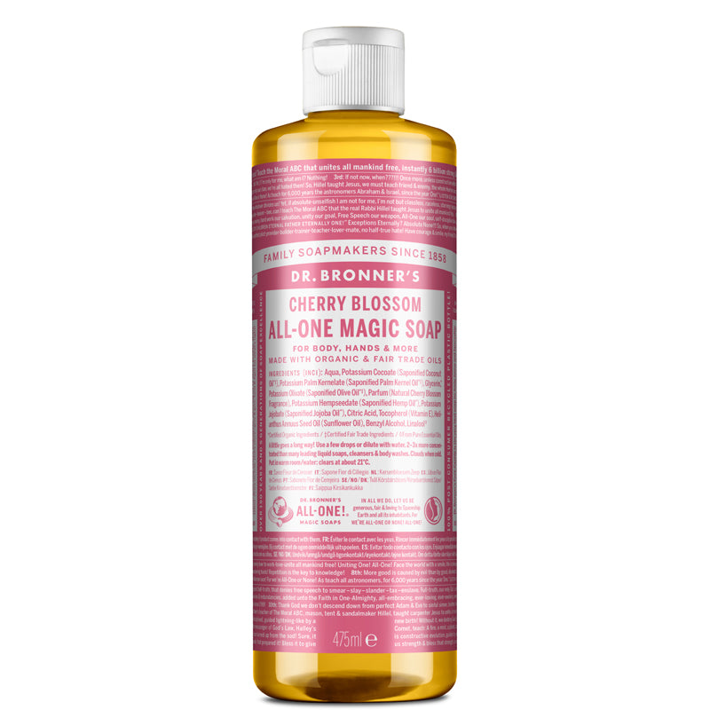 Dr Bronner's Cherry Blossom Magic Soap 475ml