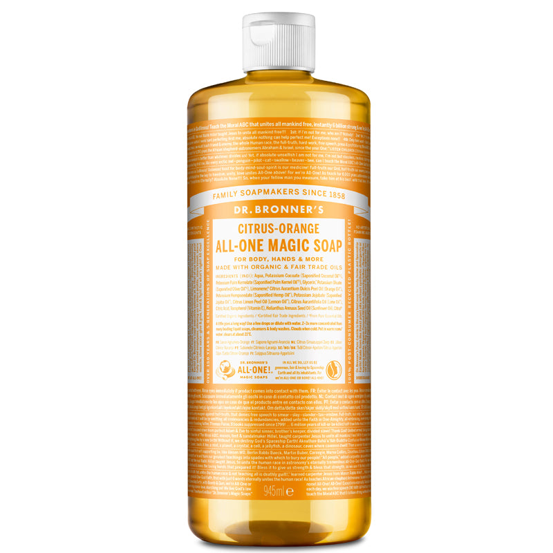 Dr Bronner&#39;s Citrus-Orange Magic Soap 945ml