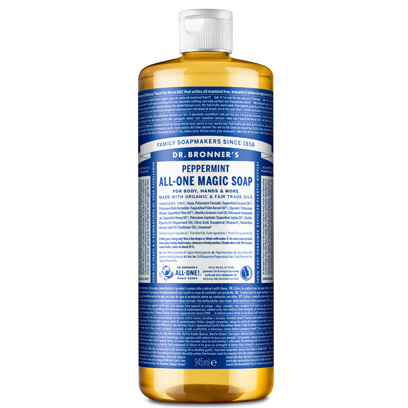 Dr Bronner's Peppermint Magic Soap 945ml