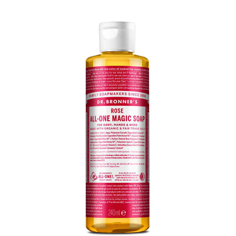 Dr Bronner's Rose Magic Soap 240ml