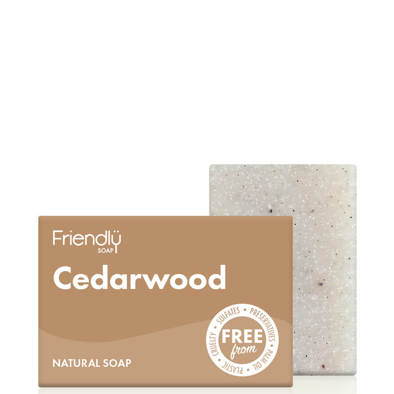 Friendly Soap Cedarwood Soap Bar 95g