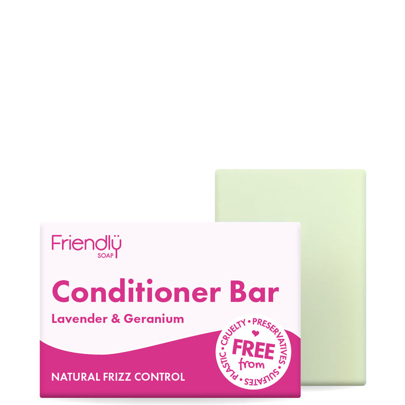 Friendly Soap Conditioner Bar Lavender & Geranium