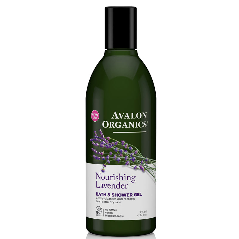 Avalon Organics Nourishing Lavender Bath & Shower Gel