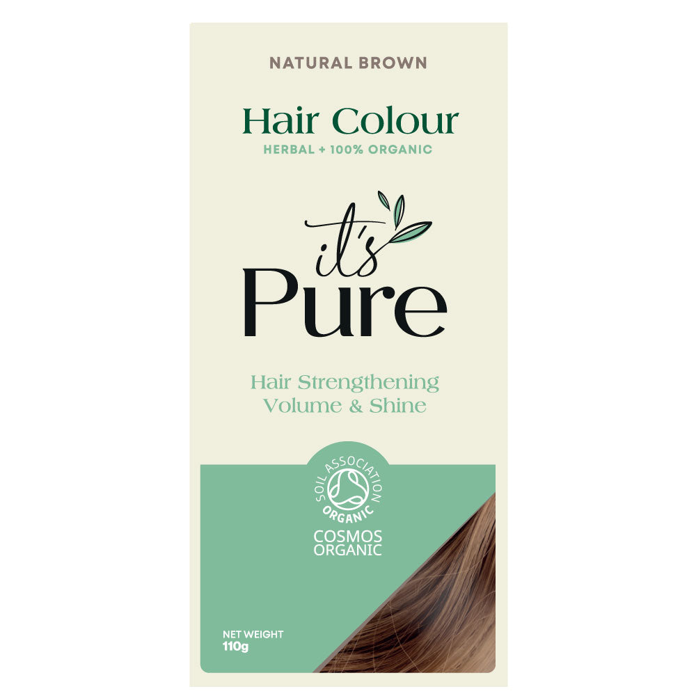 It's Pure Herbal Hair Colour Natural Brown 