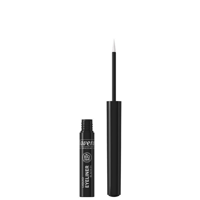 Lavera Liquid Eyeliner Black 01 Open