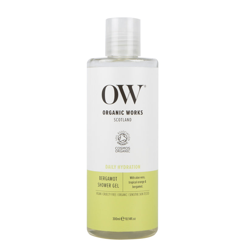 Organic Works Bergamot Shower Gel 300ml