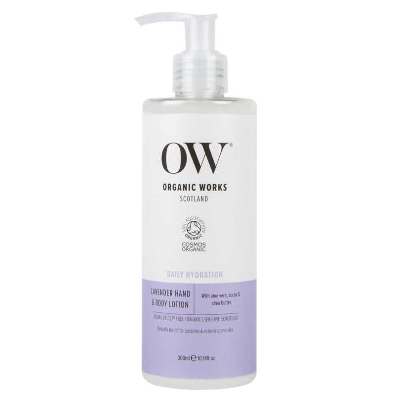 Organic Works Lavender Hand & Body Lotion