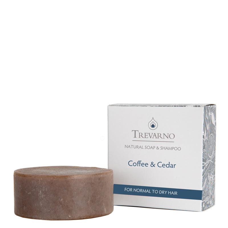 Trevarno Coffee & Cedar Soap & Shampoo Bar