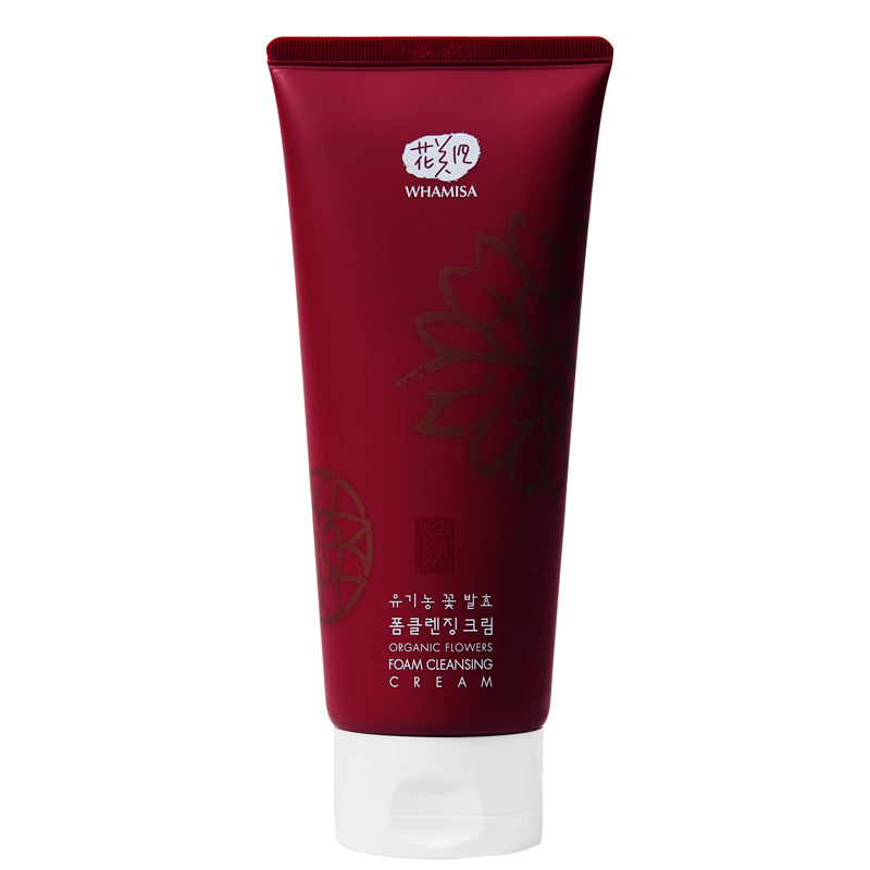 Whamisa Organic Flowers Foam Cleansing Cream