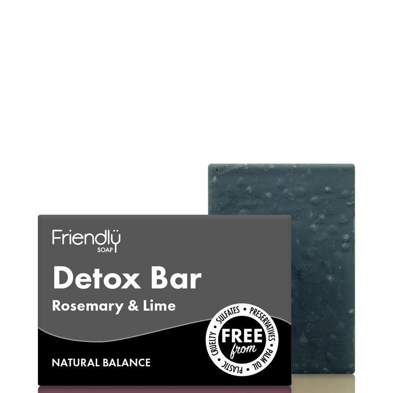 Friendly Soap Detox Charcoal Soap Bar