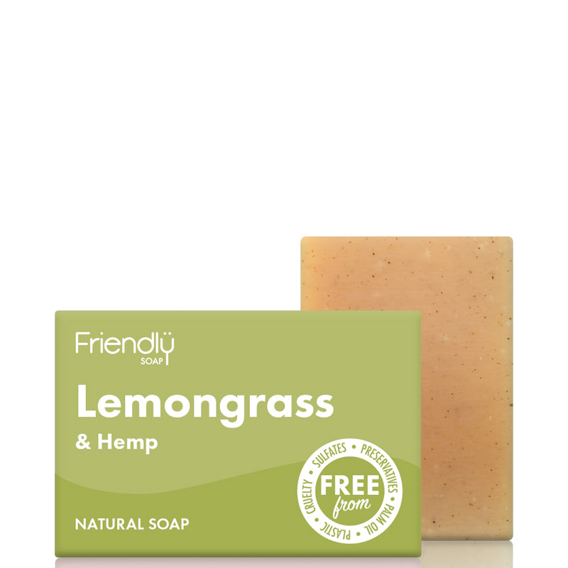 Friendly Soap Lemongrass & Hemp Soap Bar