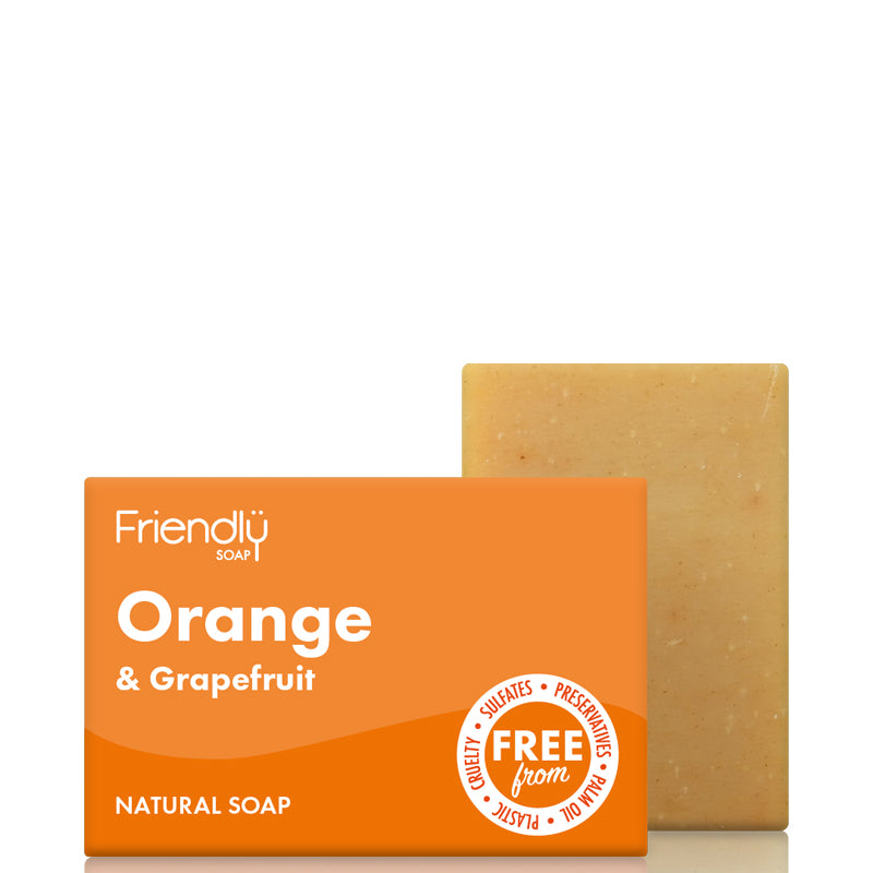Friendly Soap Orange & Grapefruit Soap Bar