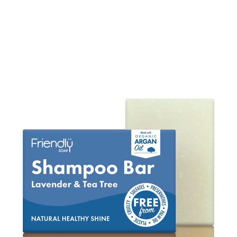 Friendly Soap Shampoo Bar Lavender & Tea Tree