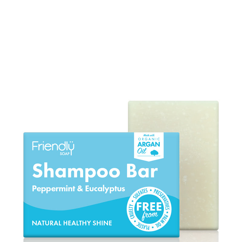 Friendly Soap Shampoo Bar Peppermint & Eucalyptus