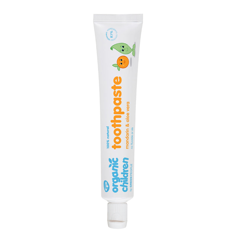 Green People Organic Children Mandarin & Aloe Vera Toothpaste