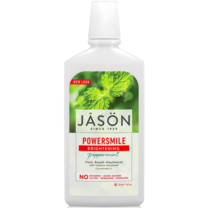 Jason PowerSmile Brightening Peppermint Mouthwash