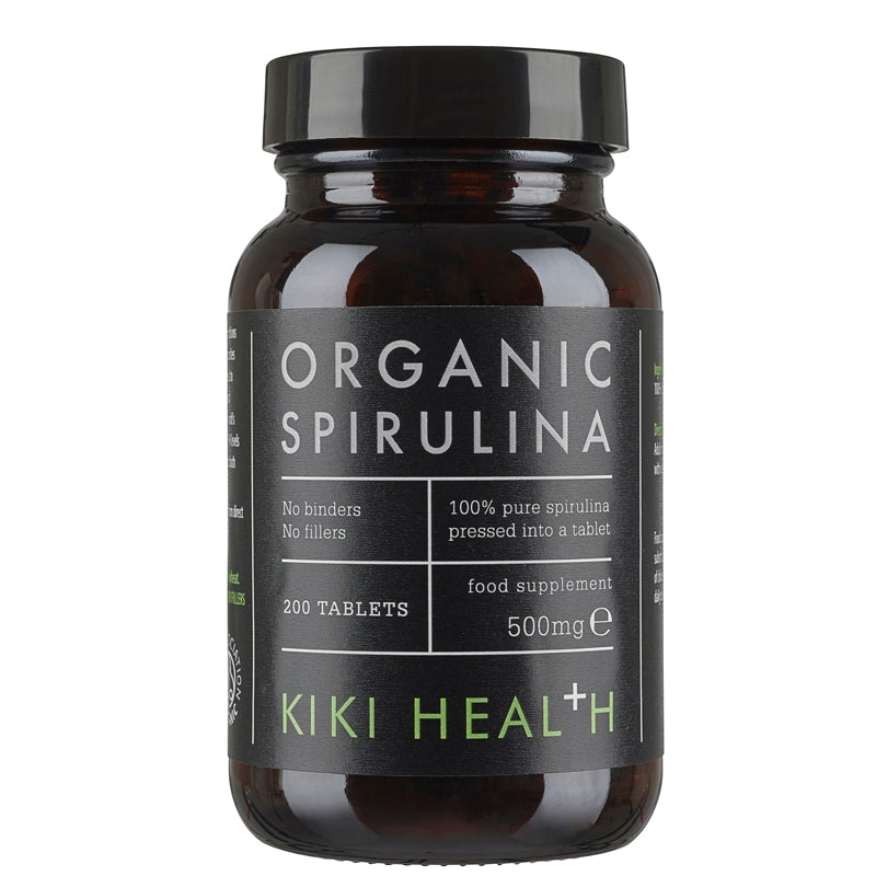 KIKI Health Organic Spirulina 200 Tablets
