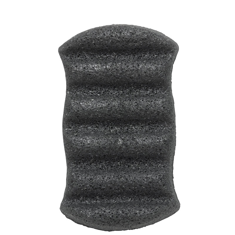 Konjac Sponge 6 Wave Bath Sponge Bamboo Charcoal