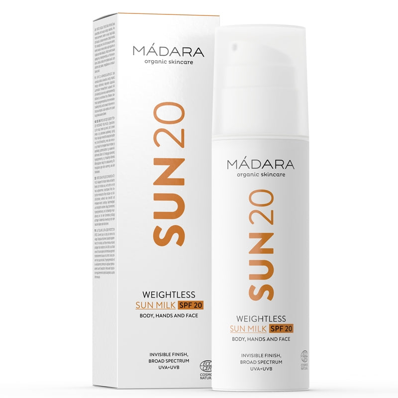 Madara Weightless Sun Milk SPF20