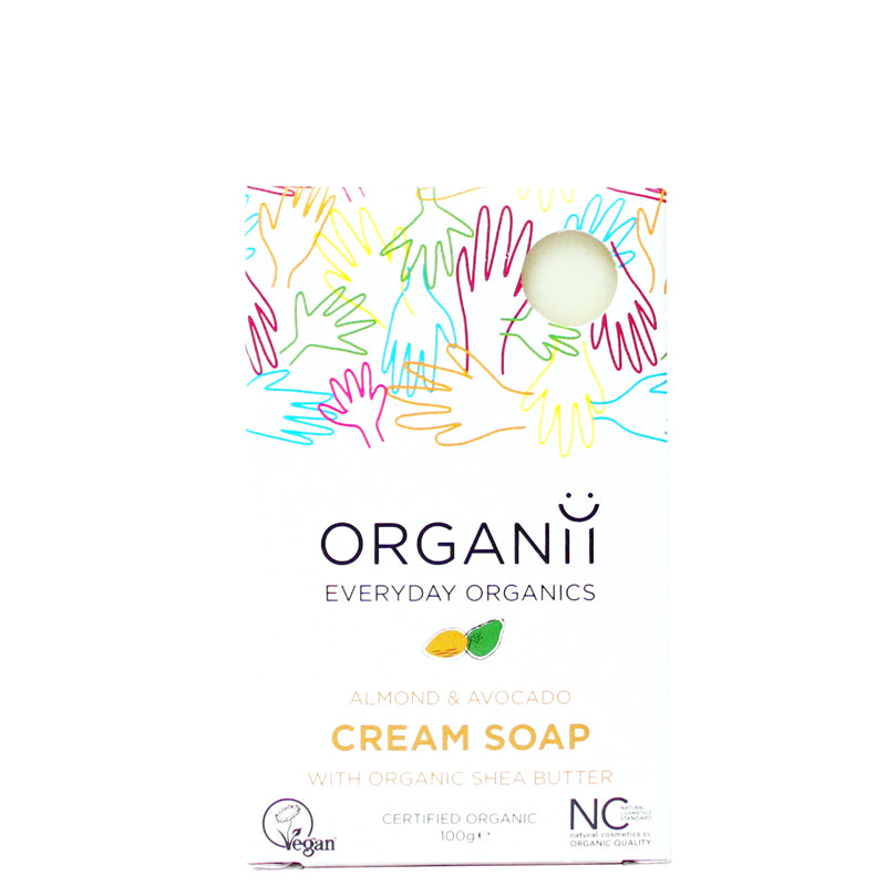 Organii Almond &amp; Avocado Cream Soap